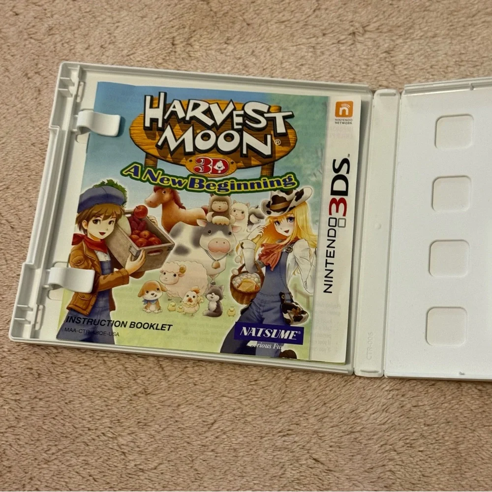Harvest Moon 3D: A New Beginning for Nintendo 3DS